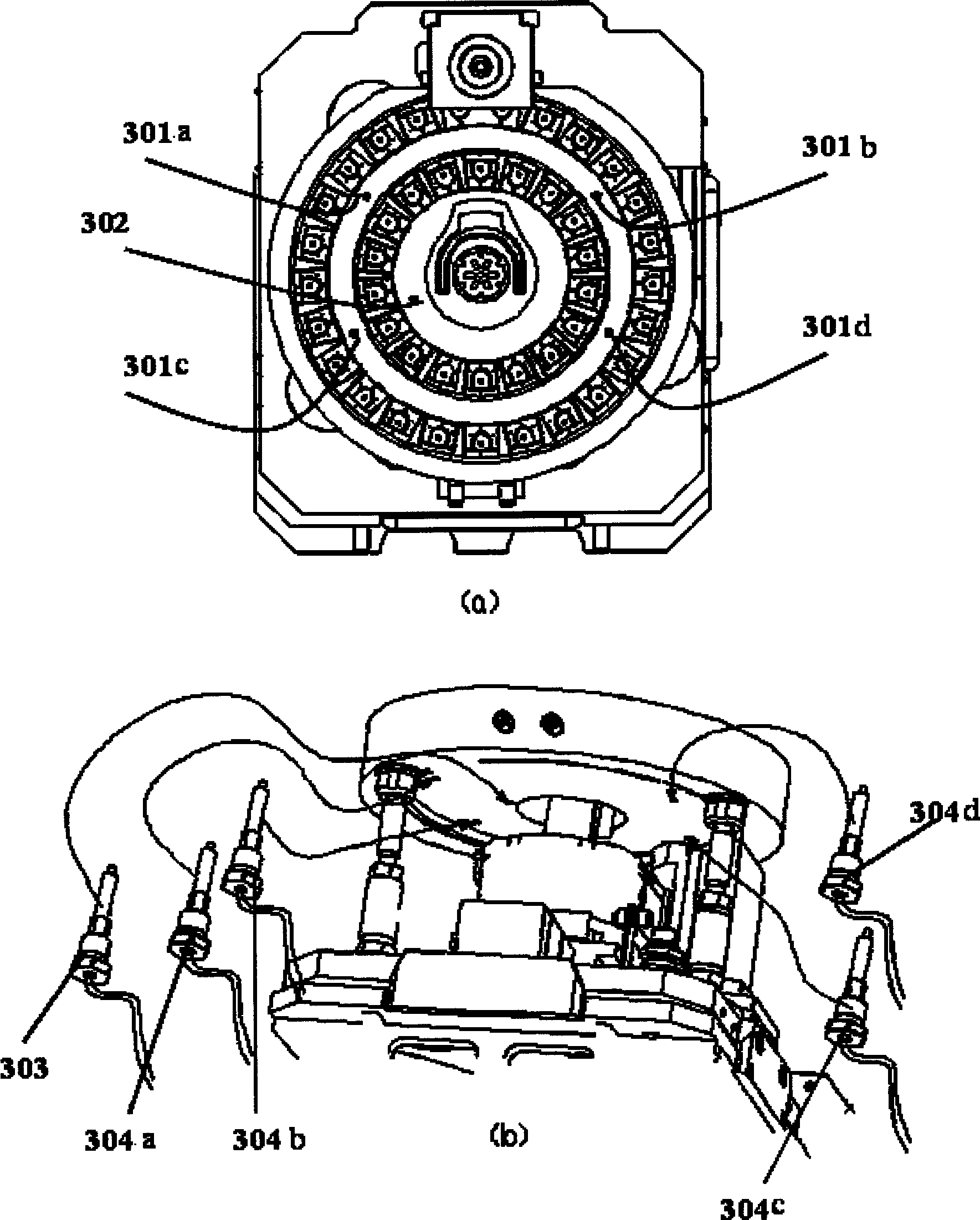 Pre-aligning device for photoetching device