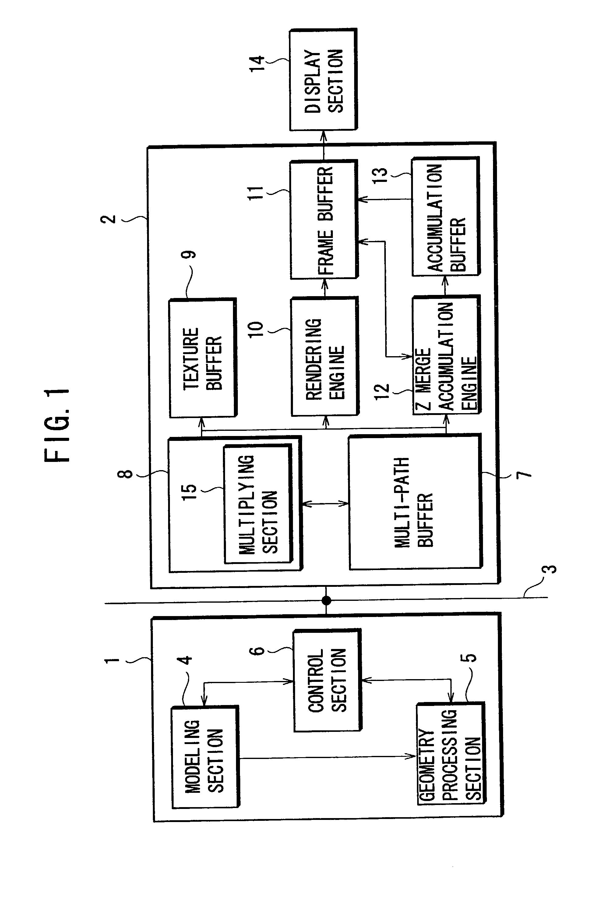 Draw processing device and drawing method for drawing image on two-dimensional screen