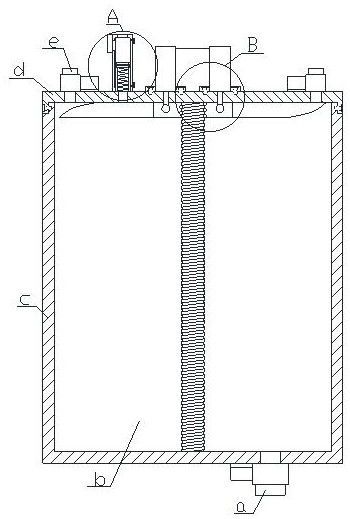 Solution blending equipment for industrial enzyme preparation