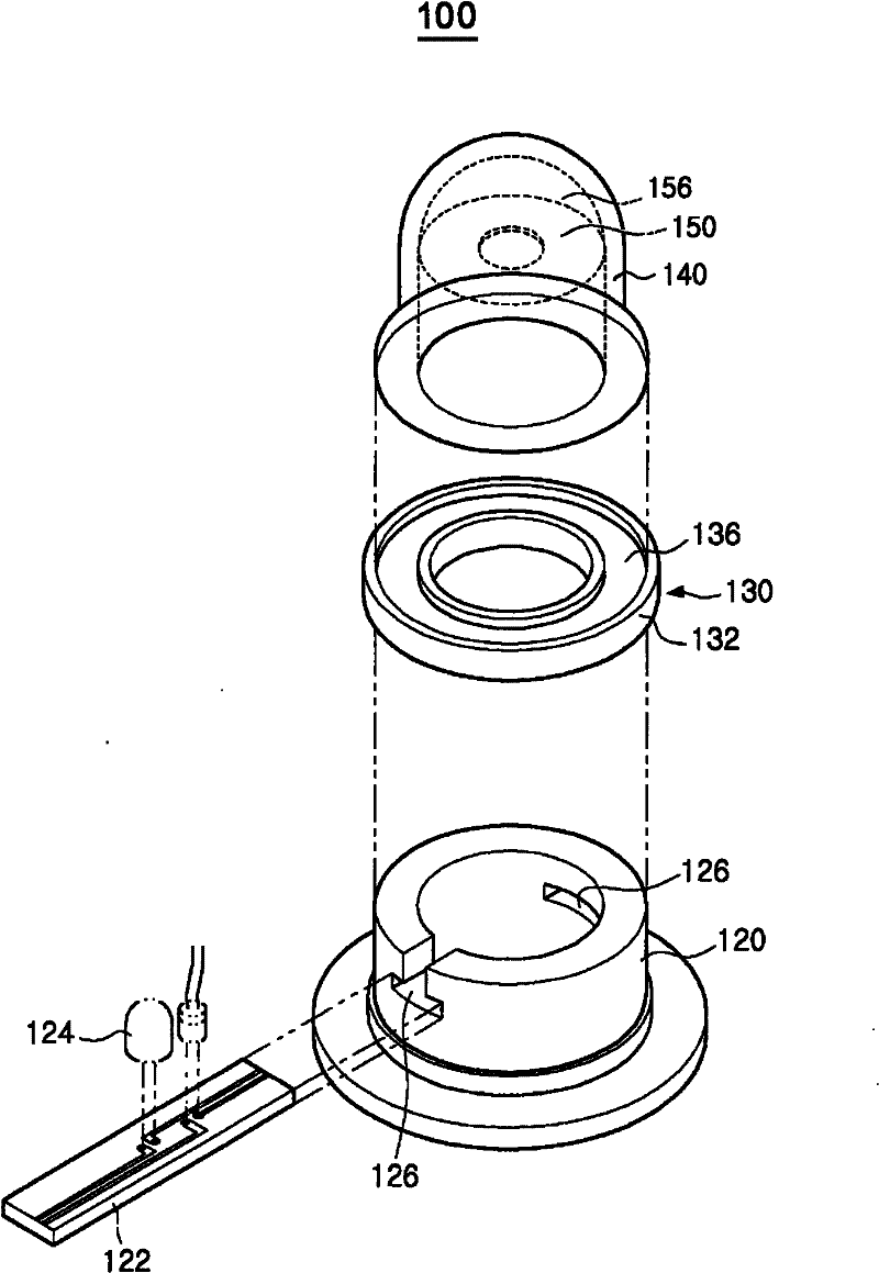 Heat- and light-radiating device for a moxibustion device for a thermotherapy apparatus