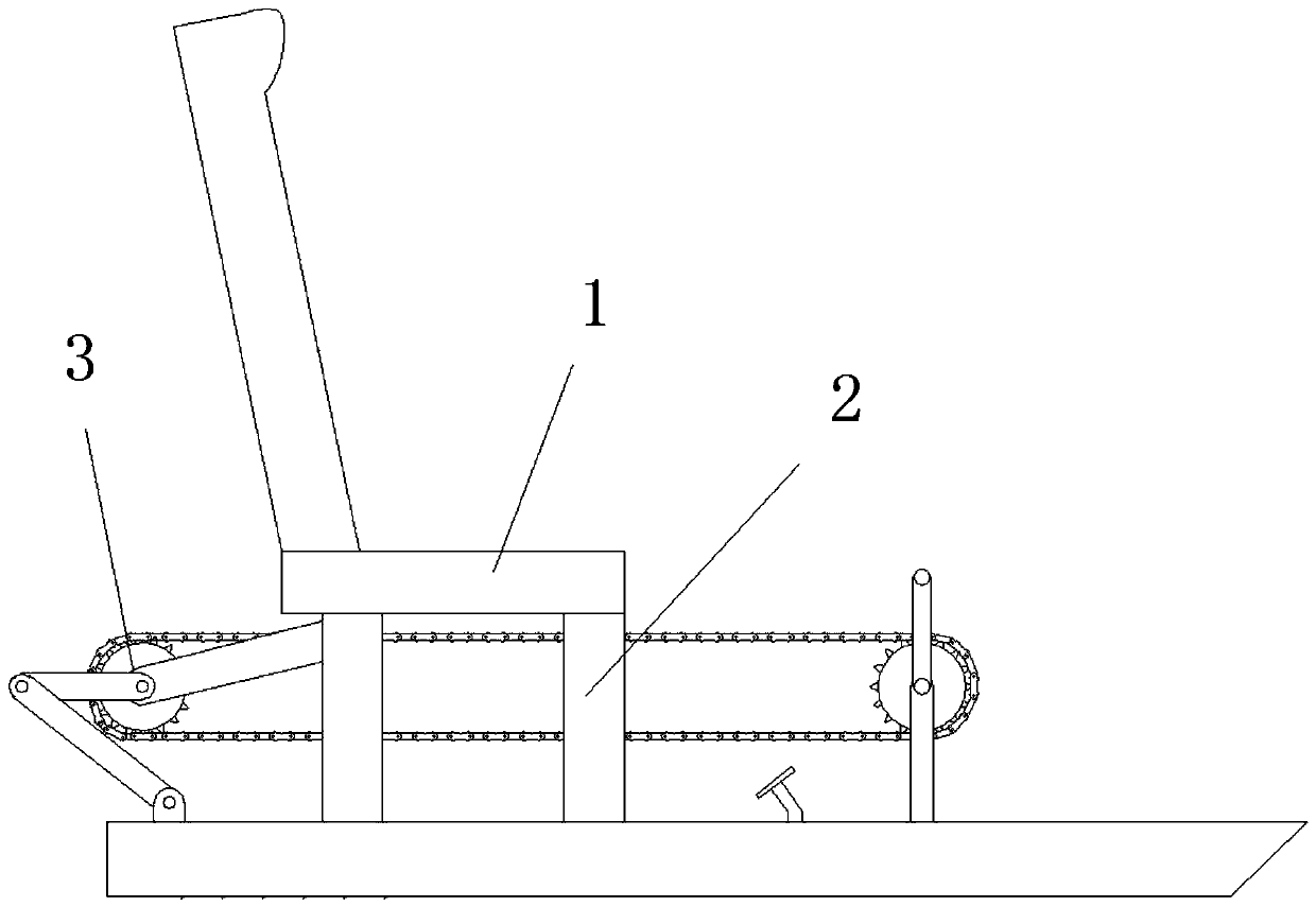 A method of gliding on ice