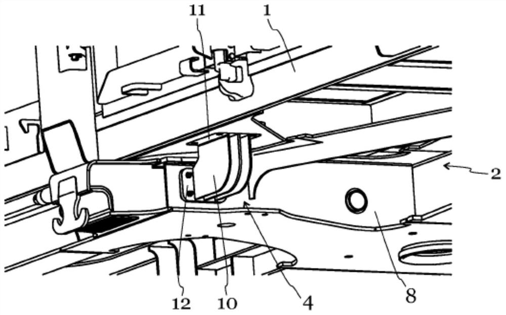 Interfaces for connecting body and chassis together