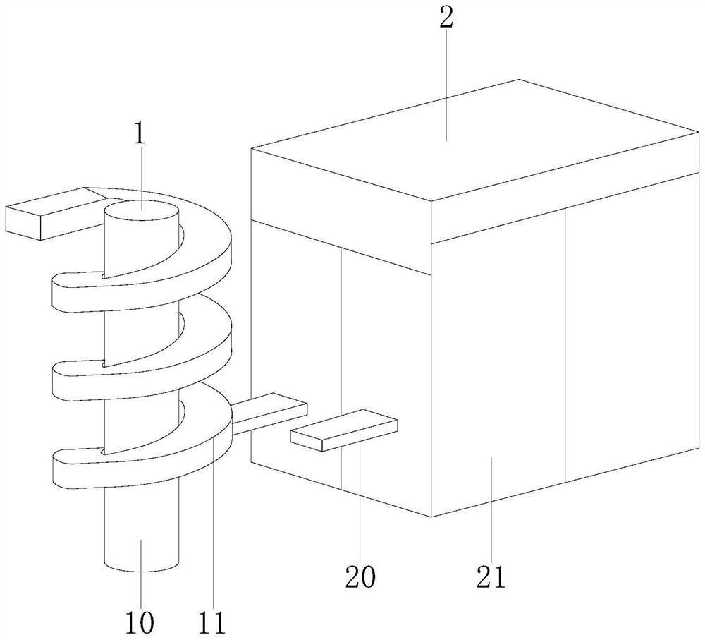 A waterless printing and dyeing production line based on uniform conveying and smooth dyeing degree