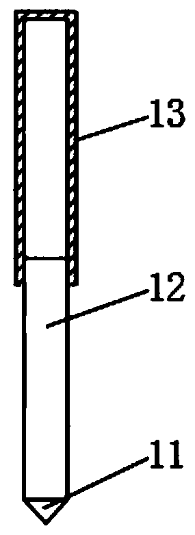 Mathematical probability bar-shaped statistical graph demonstration device