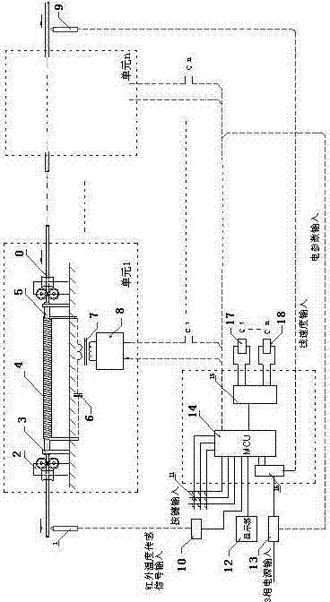 Aluminum alloy cable continuous high-frequency heating annealing device