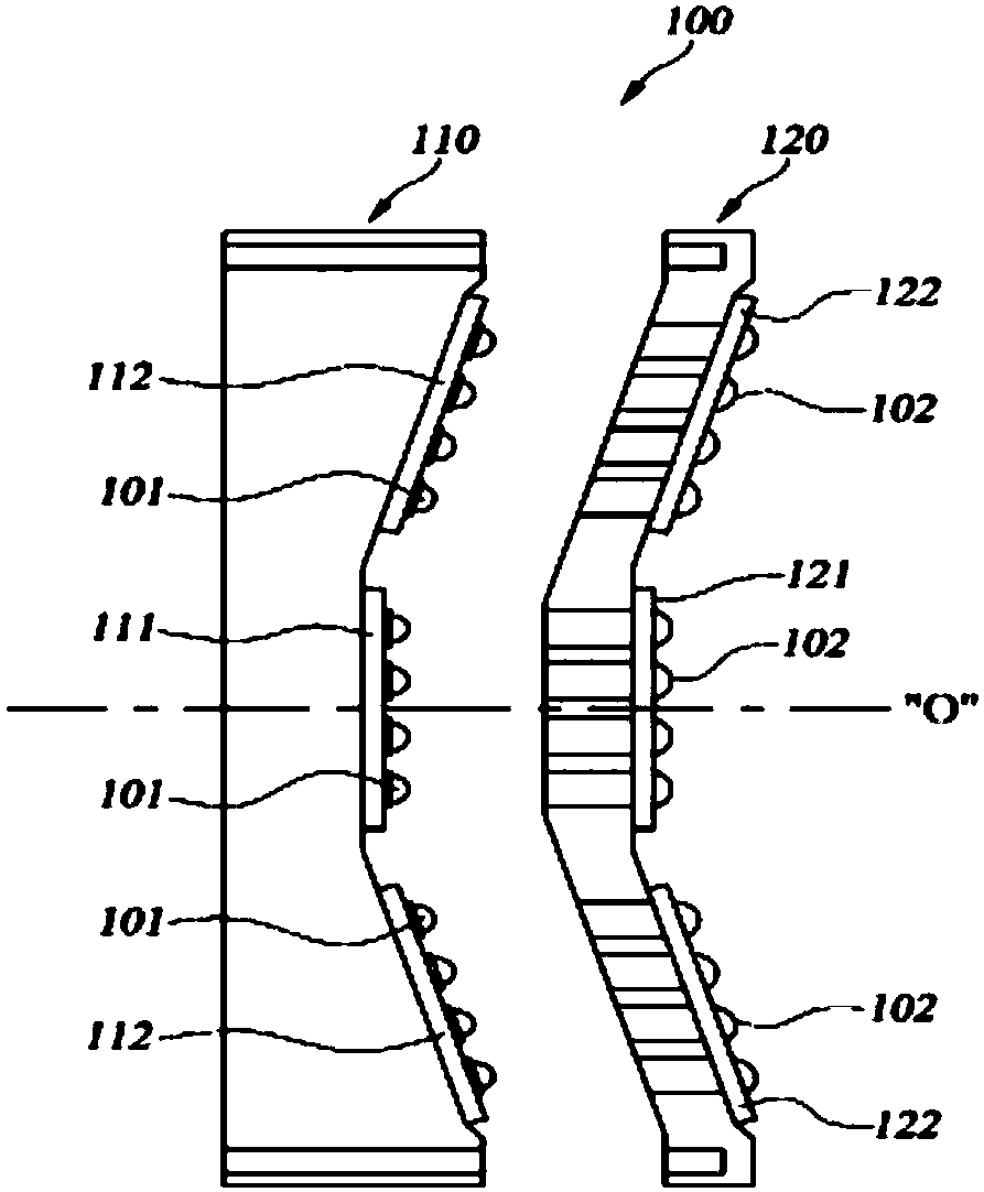 Light source module unit for exposure and exposure device having light source module unit