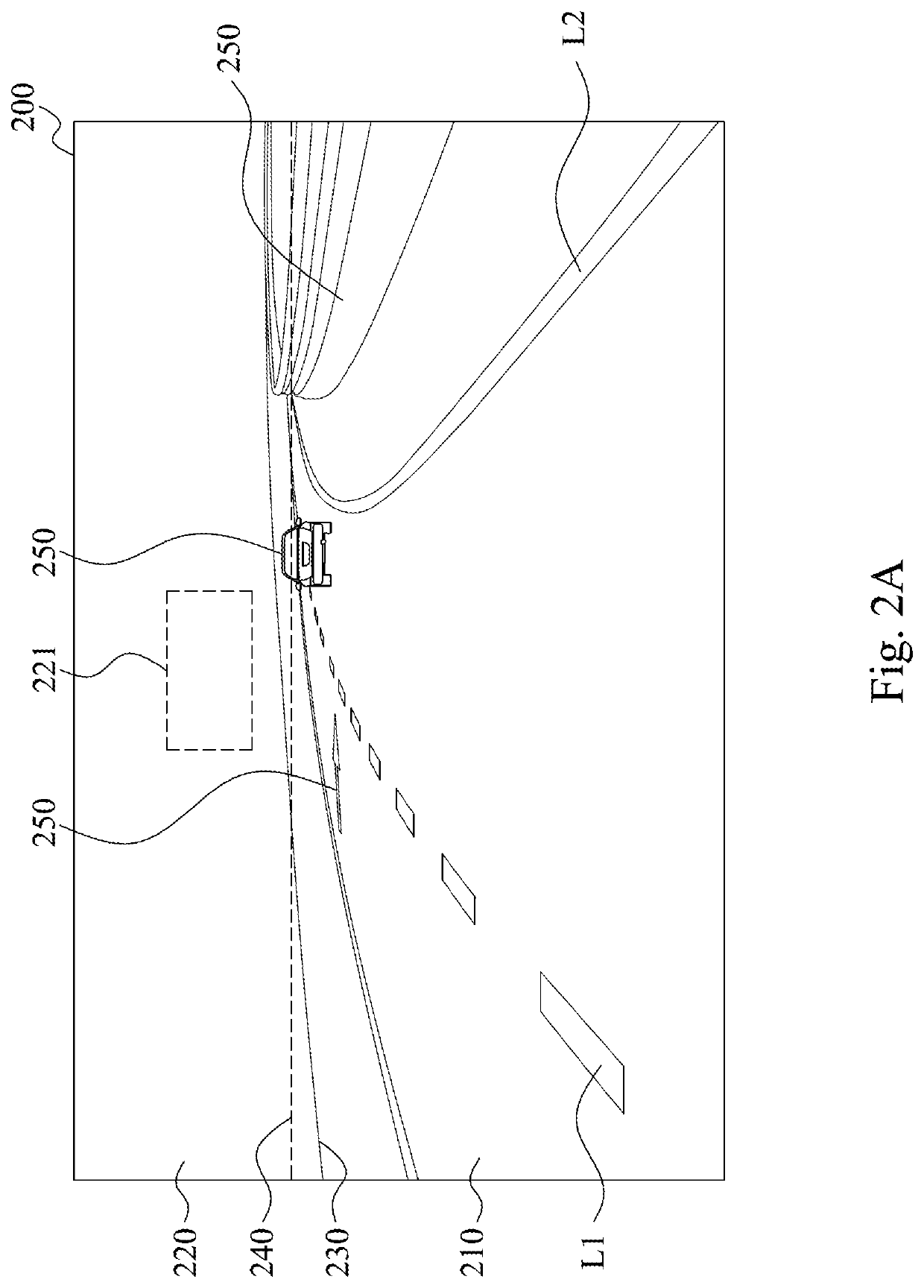 Lane line detection method