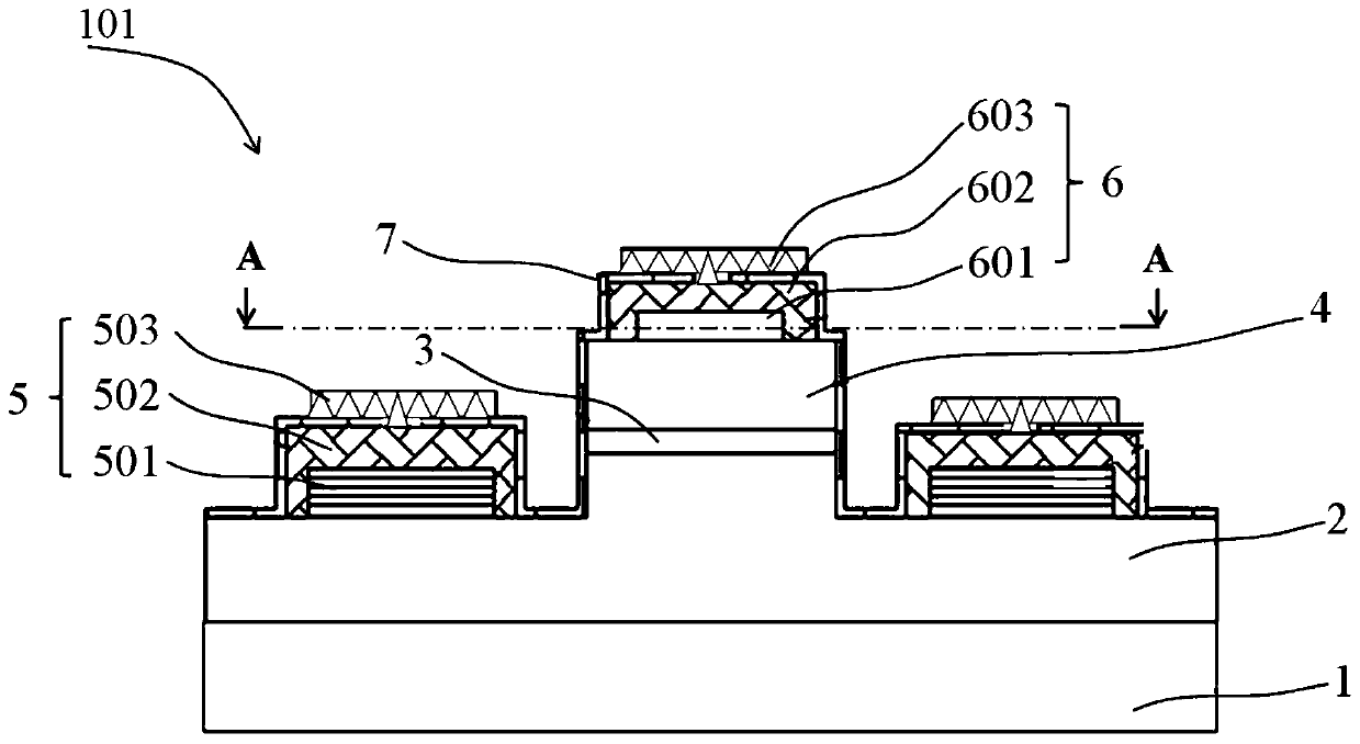 Deep ultraviolet light-emitting diode and preparation method thereof