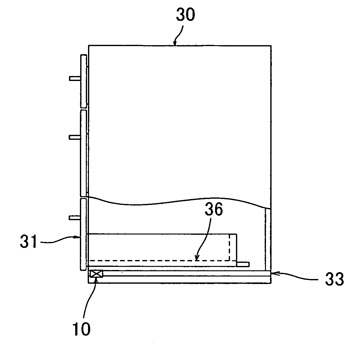 Movable body driving device and automatic drawer equipment