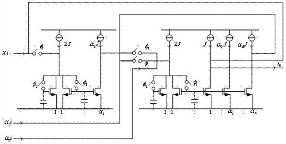 Fault diagnosis method of switching current circuit