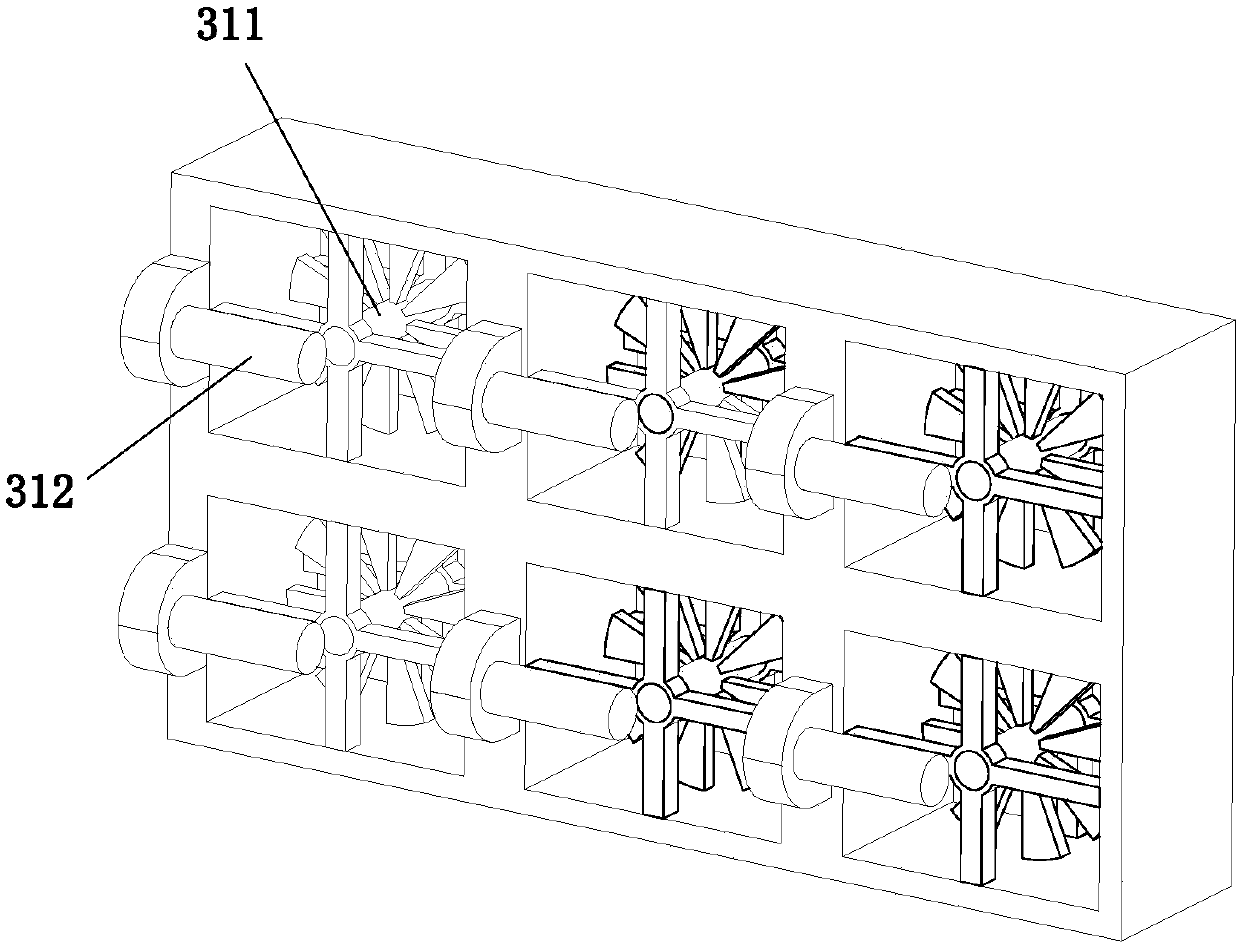 Reduction box shell of aluminum die-casting, forming and steering system and production assembly line of reduction box shell