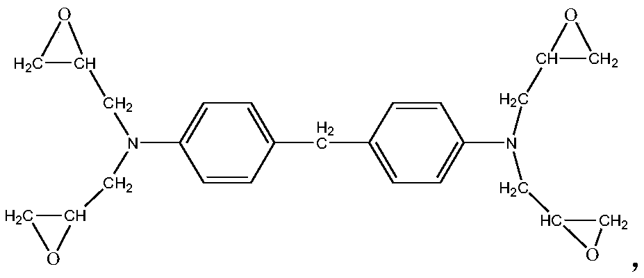 Halogen-free flame-retardant heat-resistant water-soluble epoxy resin, composition, preparation method and application thereof