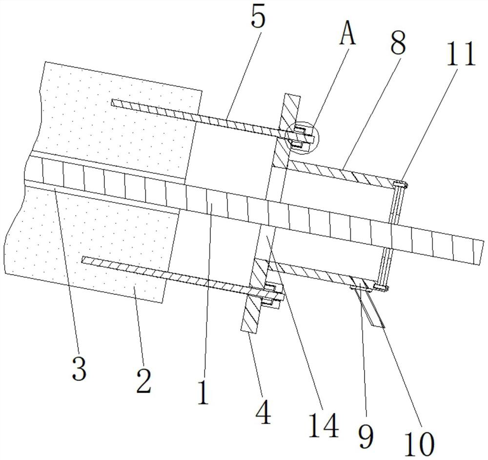 Water exploration and drainage borehole blowout prevention water segregator and working method