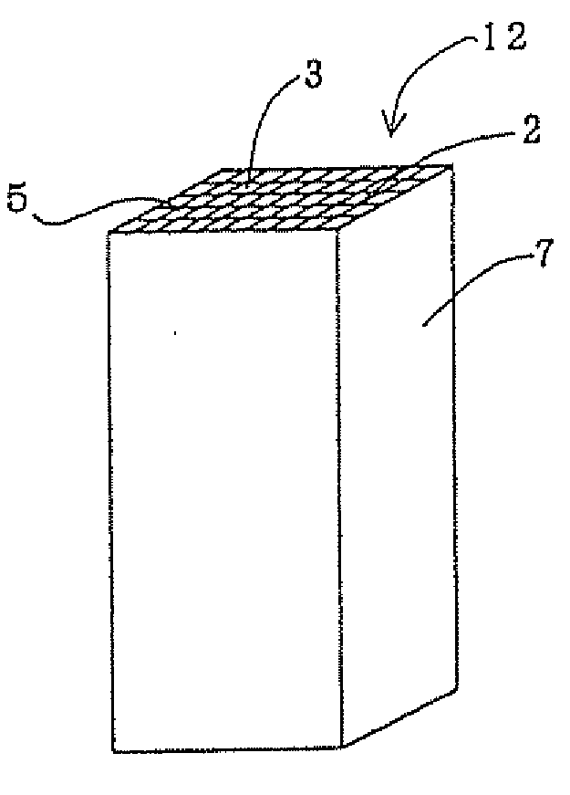 Honeycomb structure and method for producing same