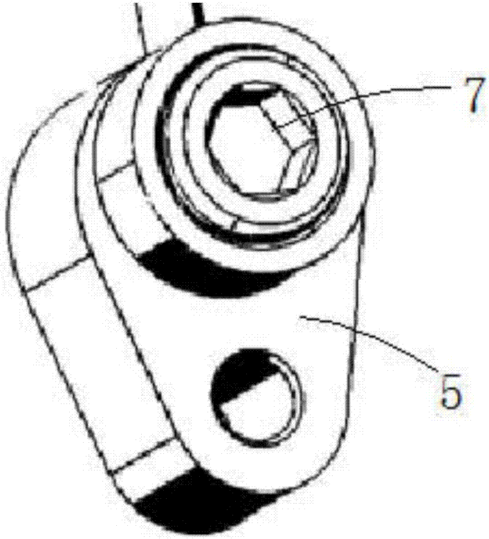Coaxial tube assembly for truck