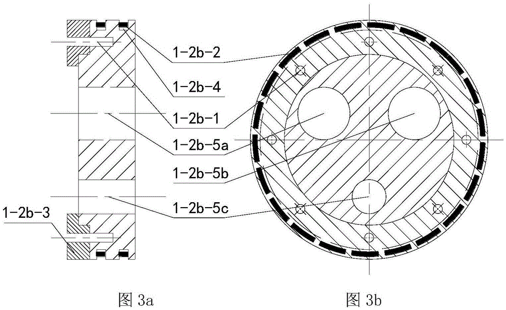 Fixed-point control area grouting device and grouting process