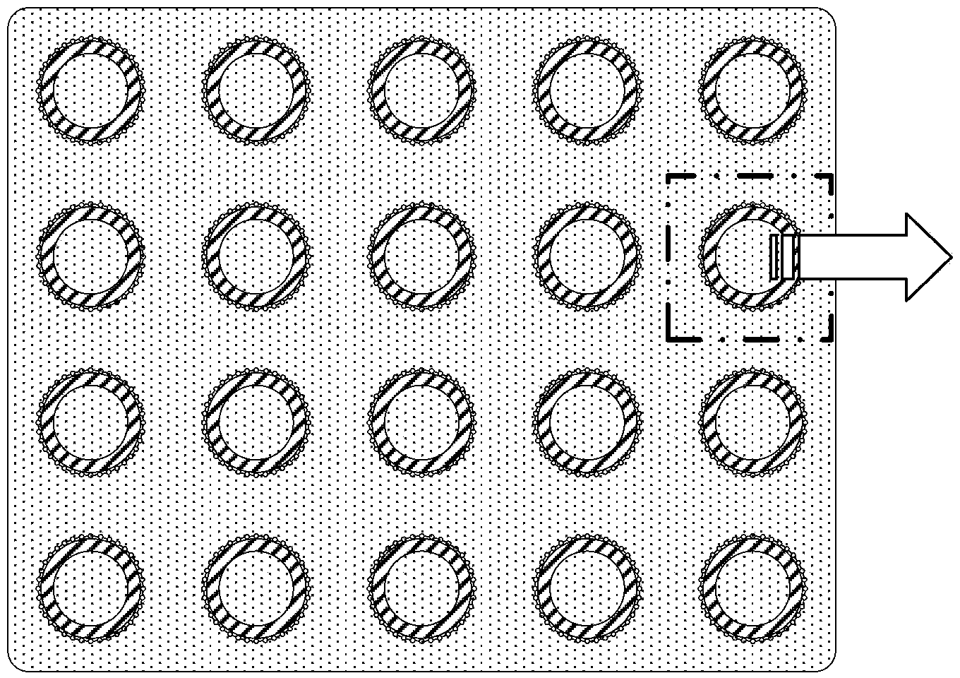 Device for waste gas treatment based on dielectric barrier corona discharge plasmas