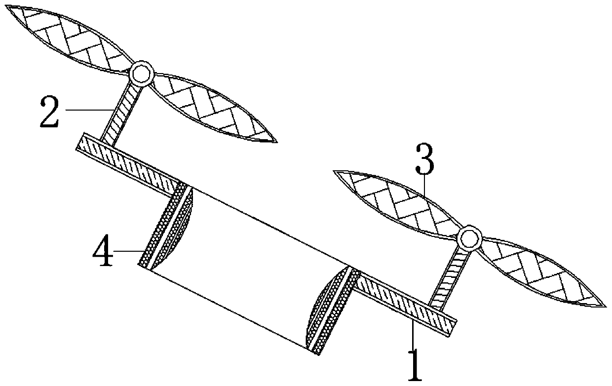 Agricultural spraying equipment for assisting in retention of property of pesticide