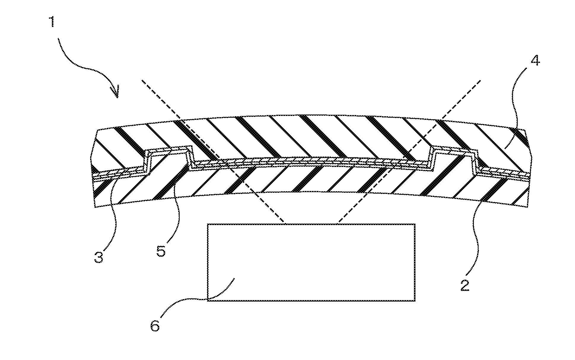 Electromagnetic-wave transmitting cover