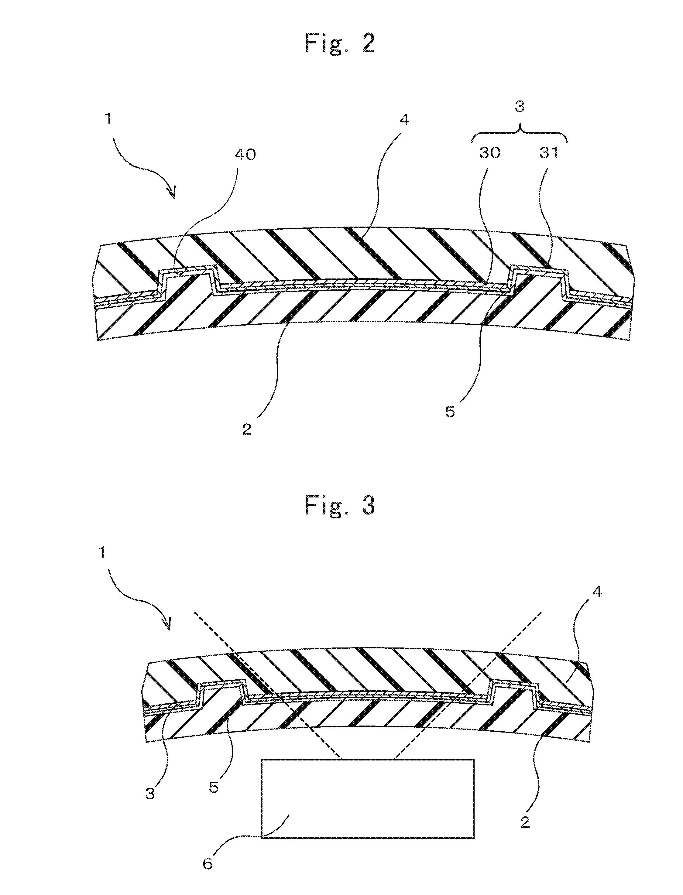 Electromagnetic-wave transmitting cover