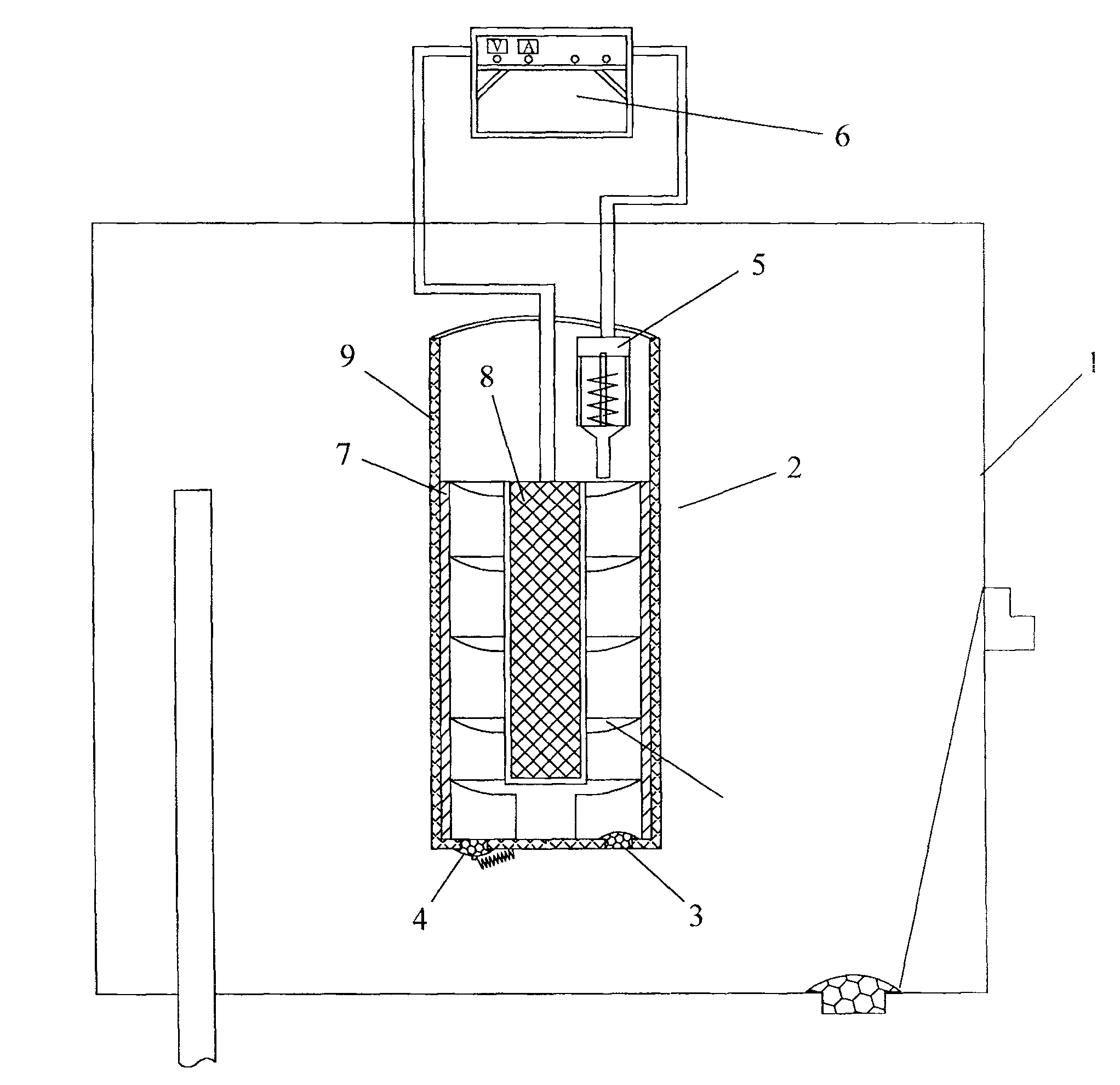 Method and apparatus for electrochemically cleaning urinous scale