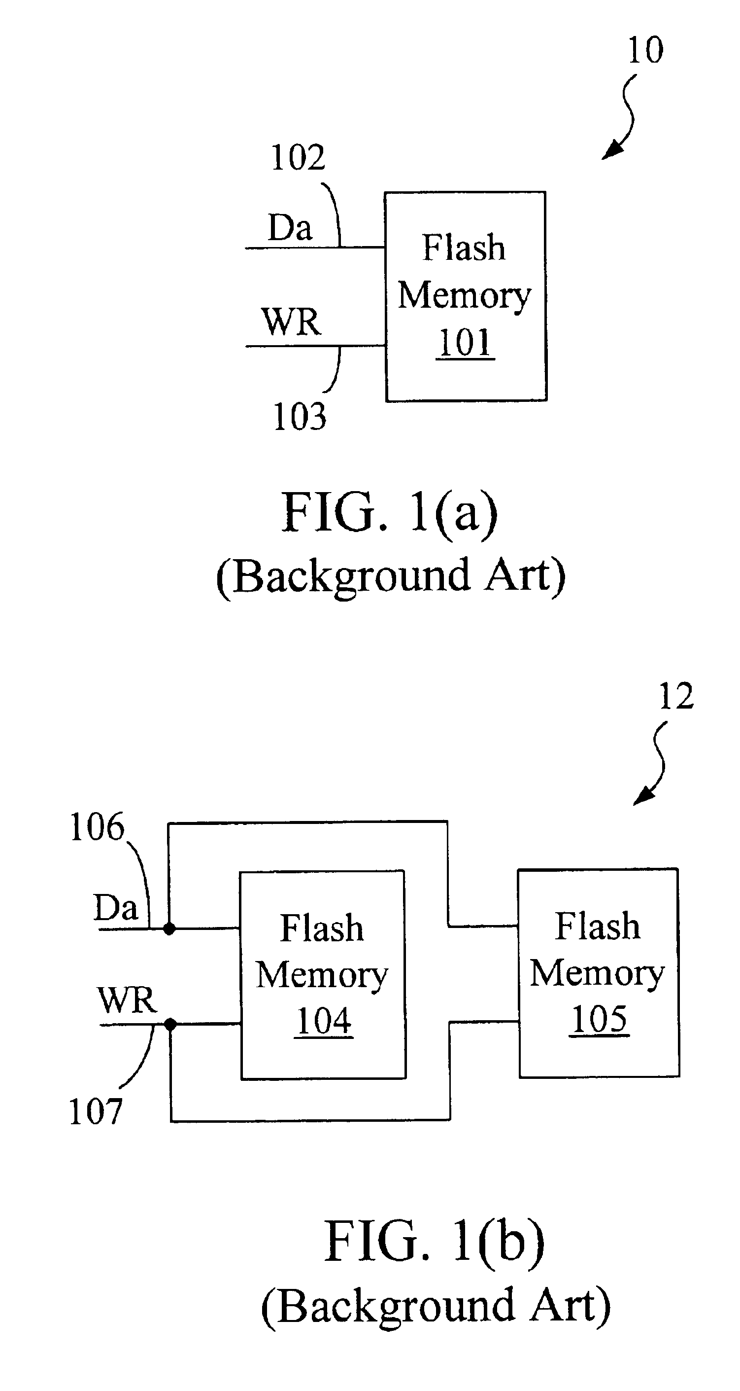 Data writing and reading methods for flash memories and circuitry thereof