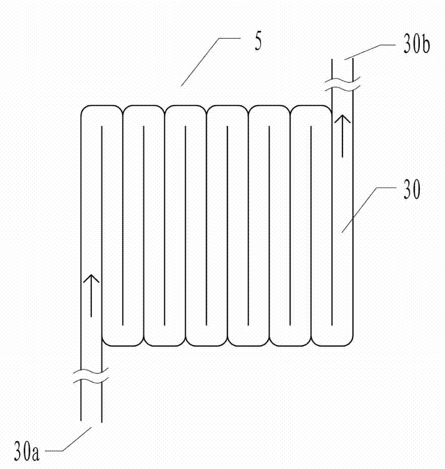 Water cooling heat dissipation control method for high-power induction cooker