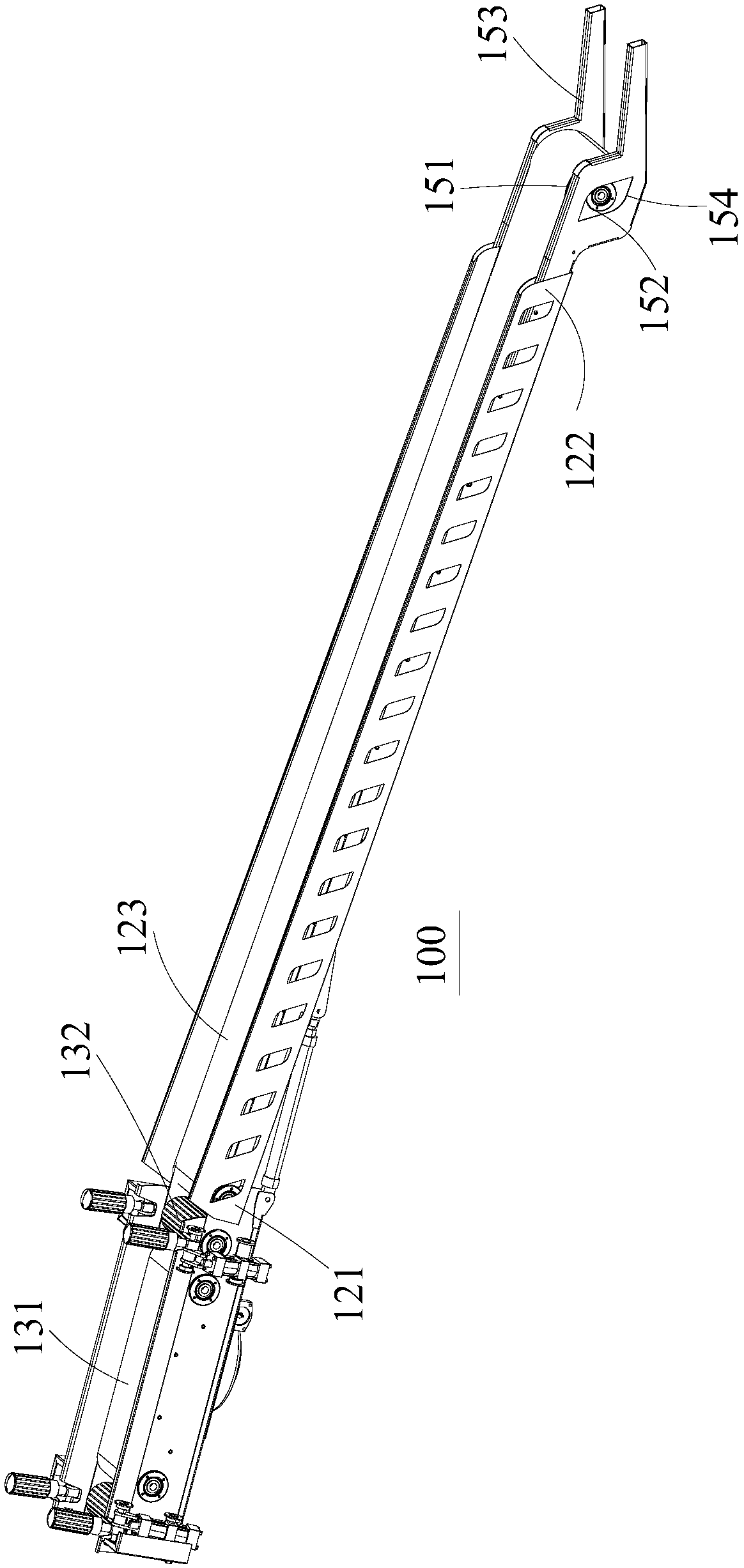 Tiltable conveyor belt take-up system