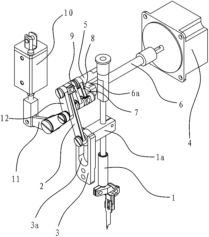 Central cutter mechanism for automatic bag-opening parallel sewing machine