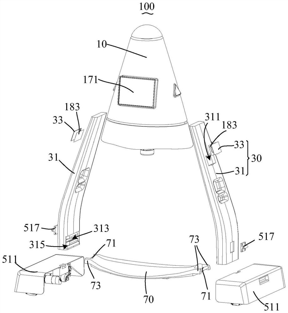 Cardio-pulmonary resuscitation robot and interaction method thereof