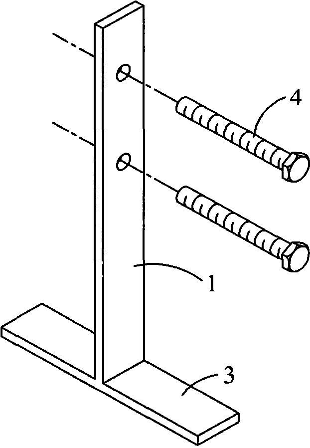 Device for assisting tree for building foundation