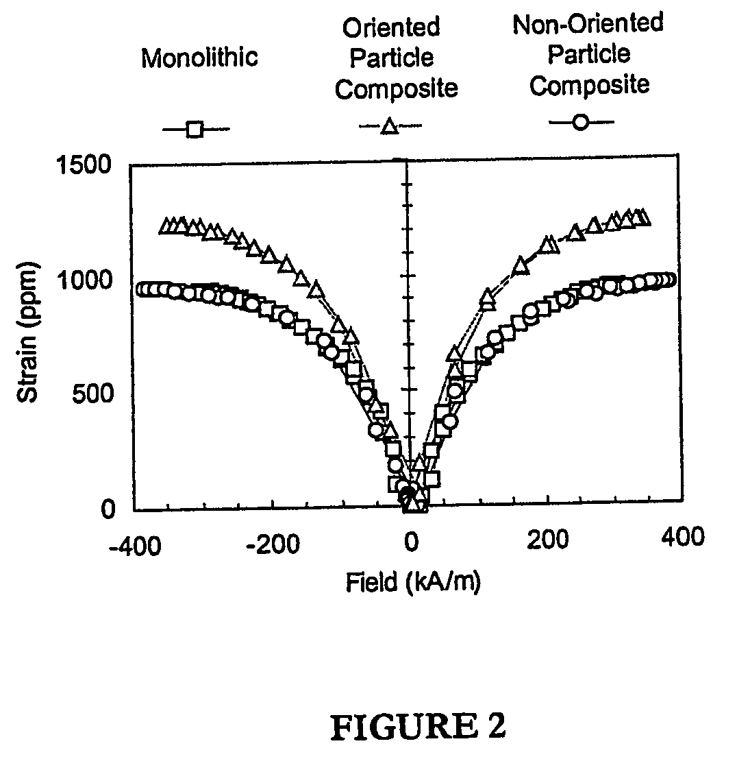 Directionally oriented particle composites