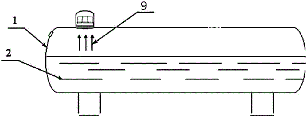 Installation structure of small skid-mounted LNG boil-off gas reliquefaction recovery device