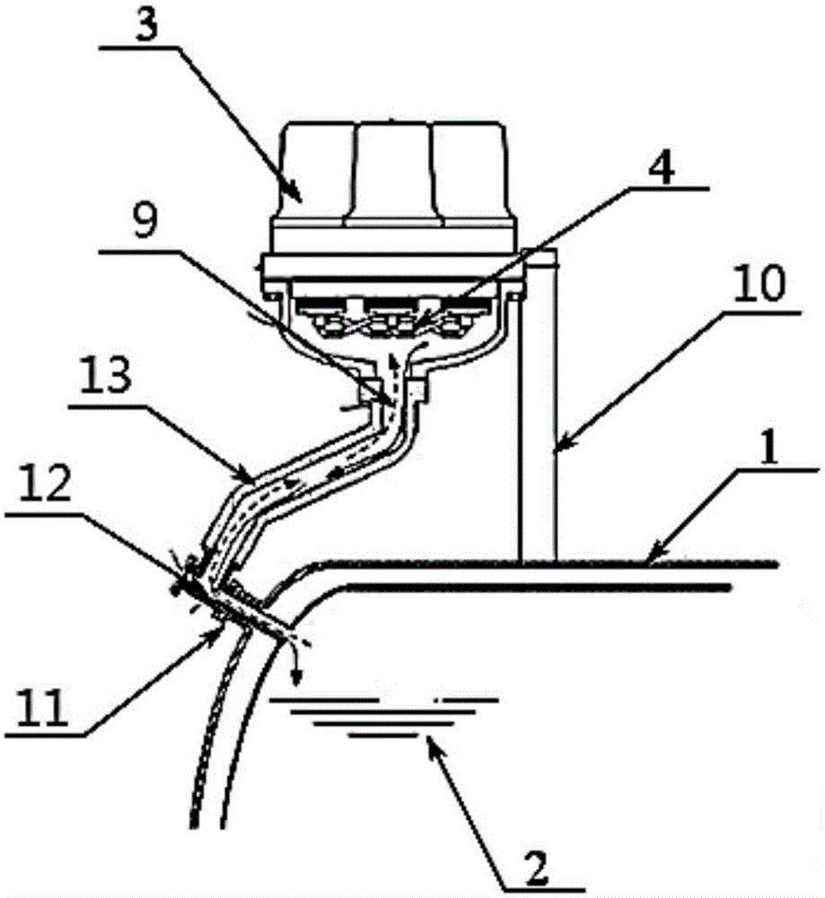 Installation structure of small skid-mounted LNG boil-off gas reliquefaction recovery device