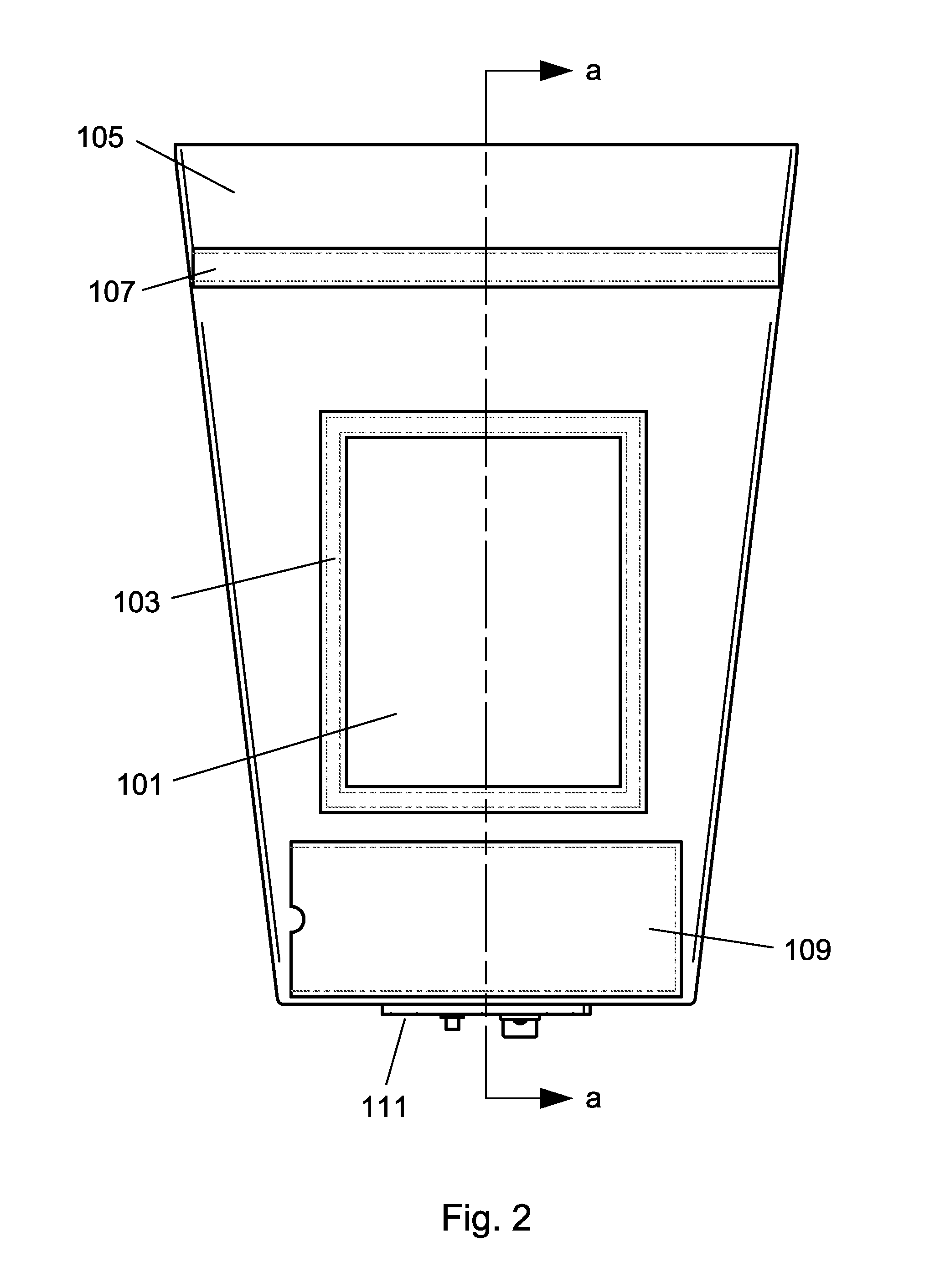 Electromagnetically shielded enclosure with operable interfaces