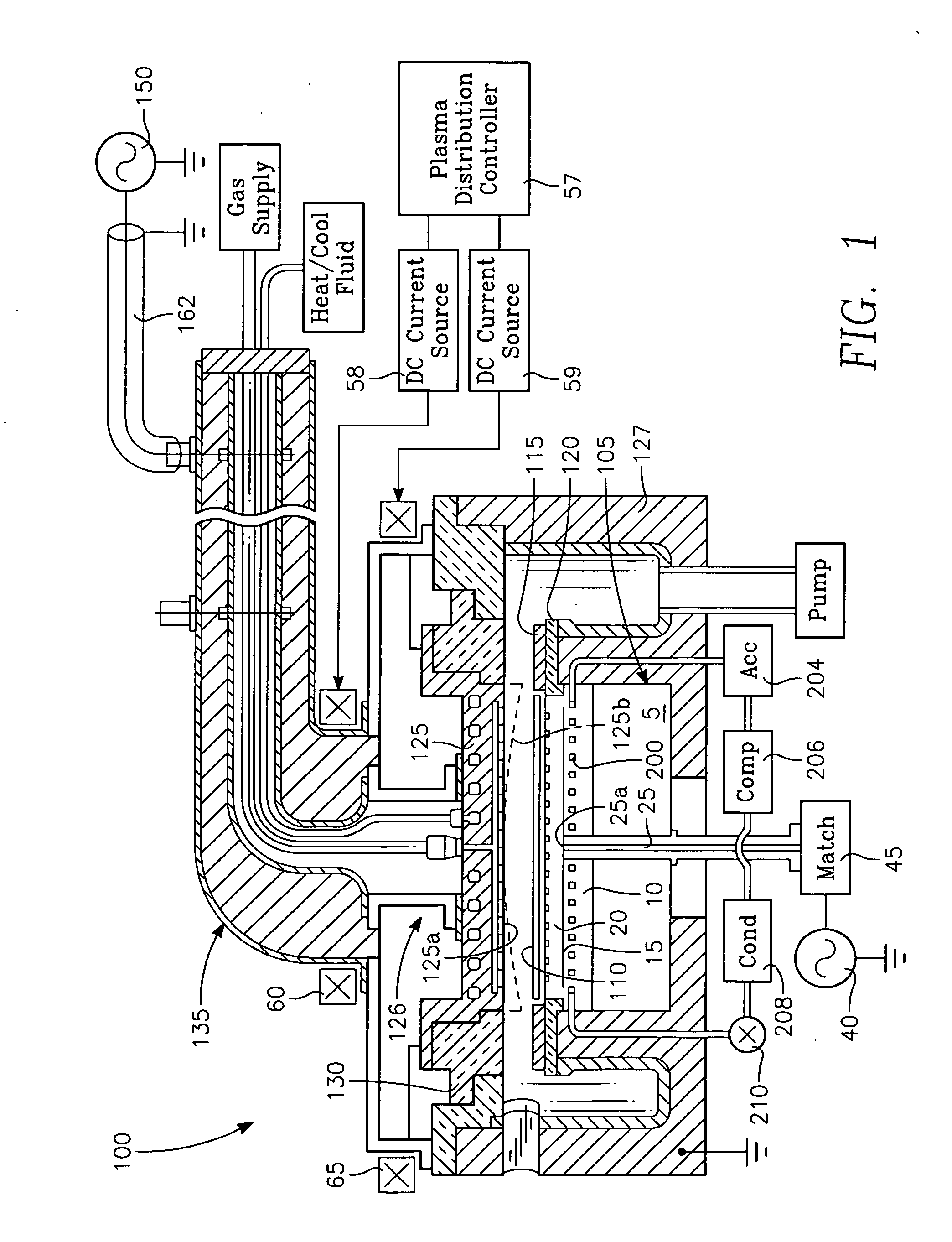 Method of operating a capacitively coupled plasma reactor with dual temperature control loops