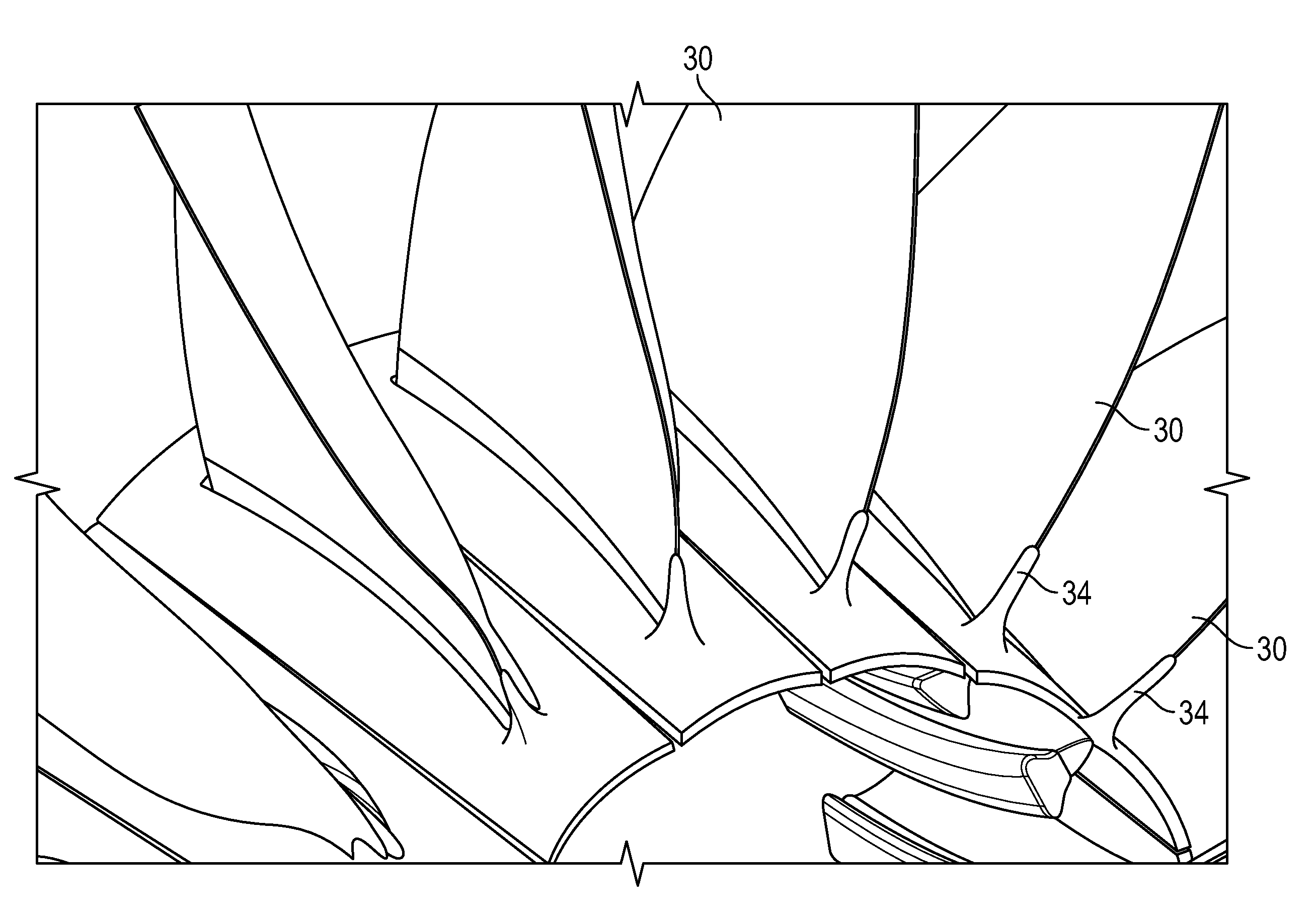 Gas turbine fan fairing platform and method of fairing a root leading edge of a fan blade of a gas turbine engine