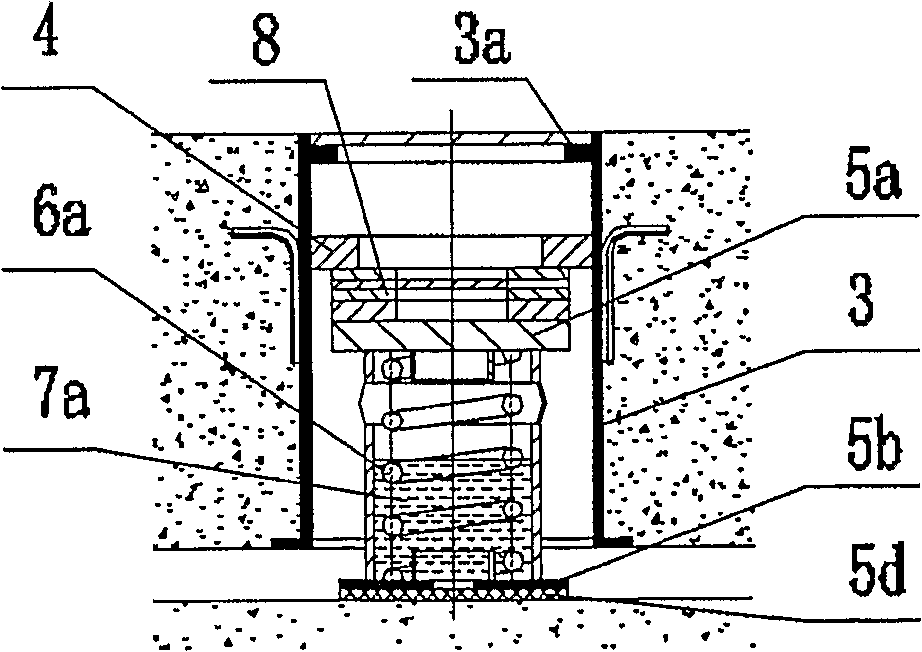 Floating roadbed