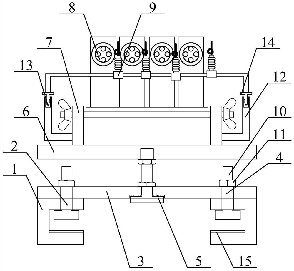 A jumper-proof device for textile processing