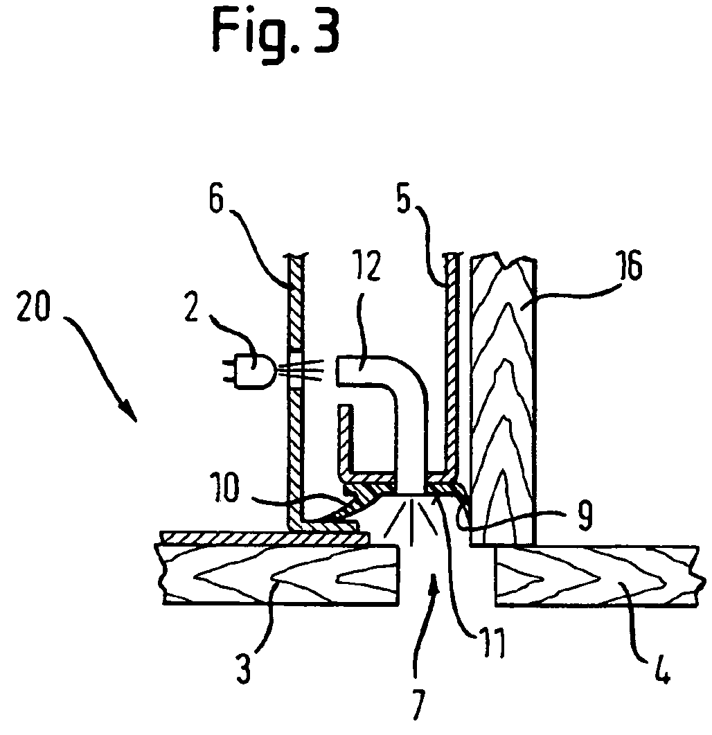 Domestic appliance, in particular fitted domestic appliance with a controllable operating display