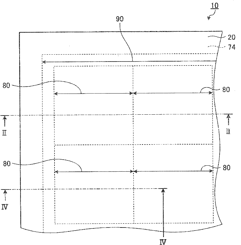 Manufacturing method of display panel and substrate for display device