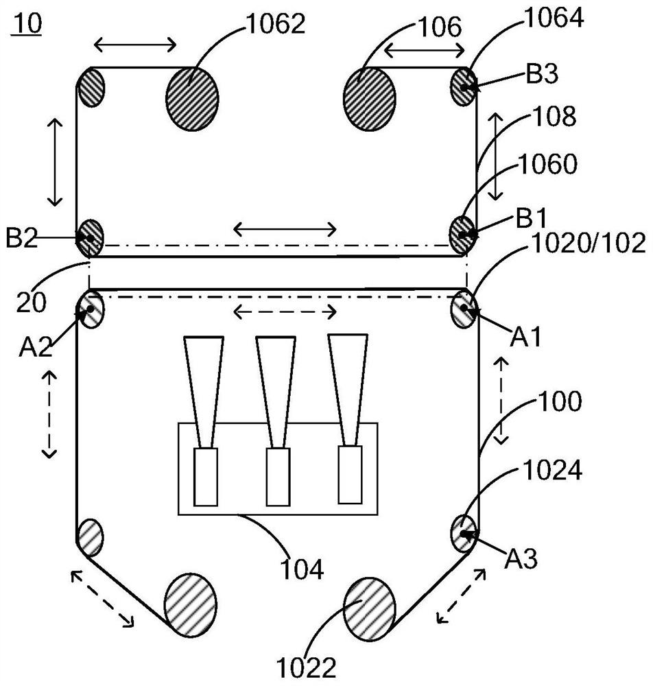 Flexible mask and evaporation device