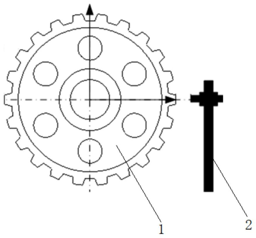 Method and device for simultaneously testing bending vibration and torsional vibration of rotating shaft of rotating machine