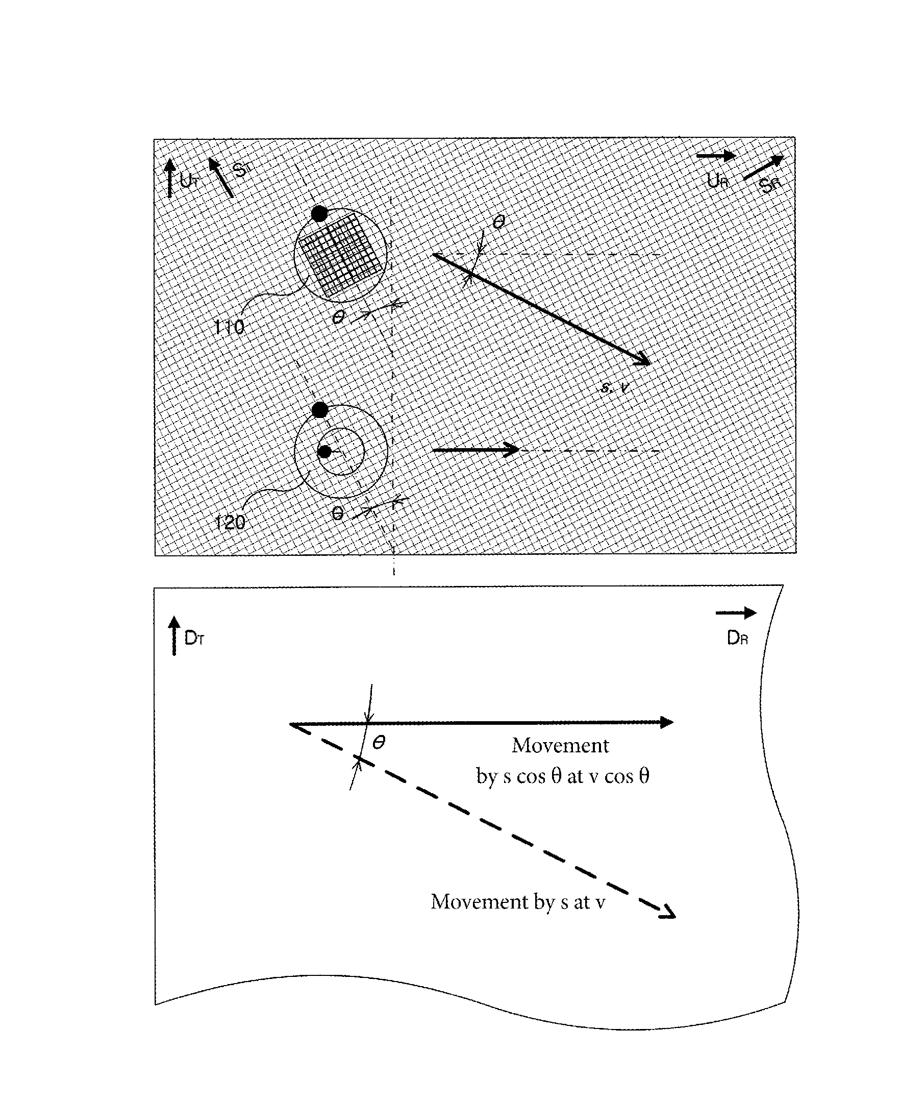 Pointing device having directional sensor and non-directional sensor, and pointing data input method using it