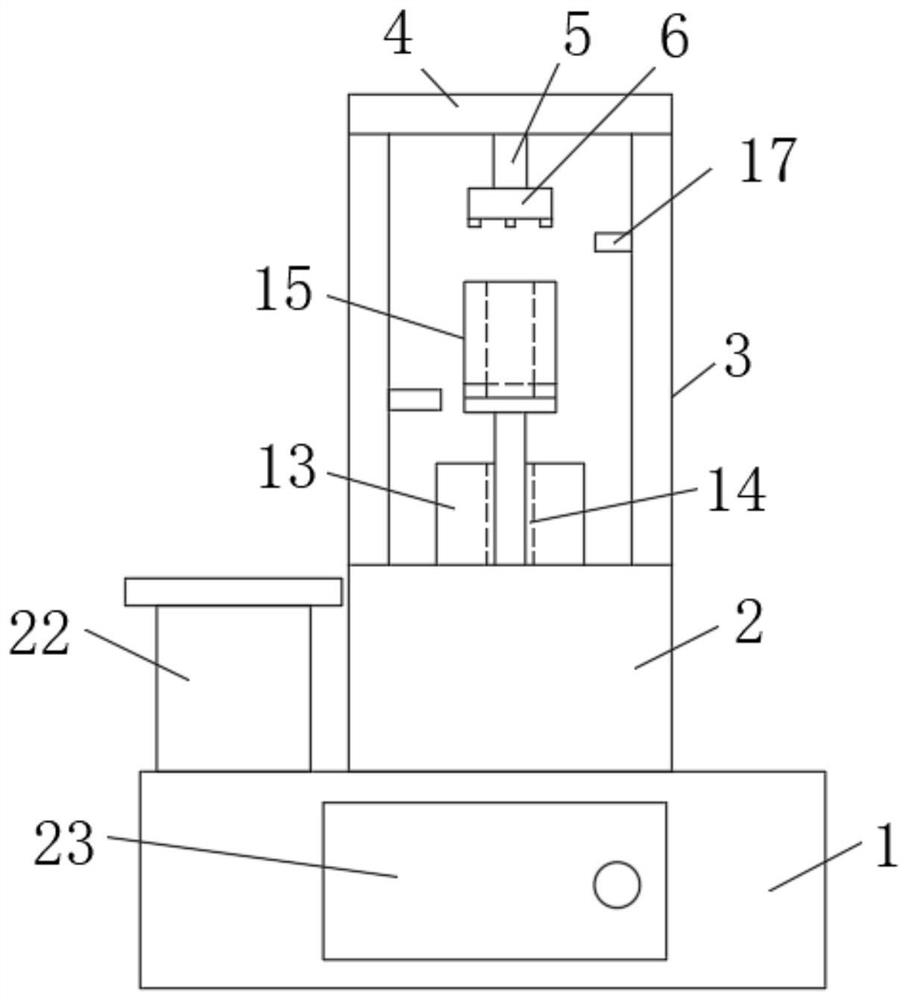 A kind of bolt external thread surface treatment processing equipment