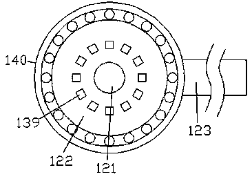 Rotating door drive device