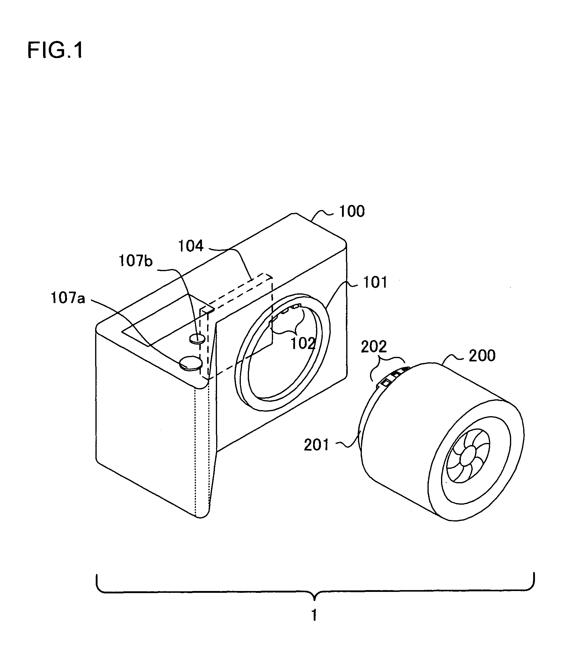 Interchangeable lens, camera body and camera system