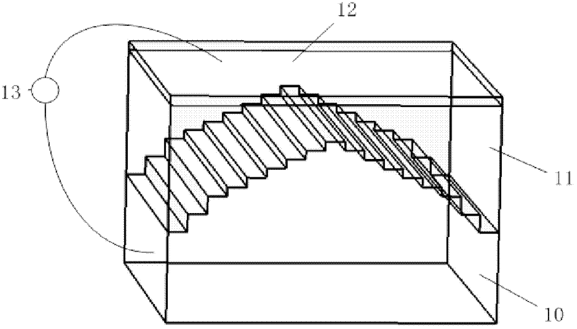 Surface plasma polarization wave variable propagating width wave guide based on graphene