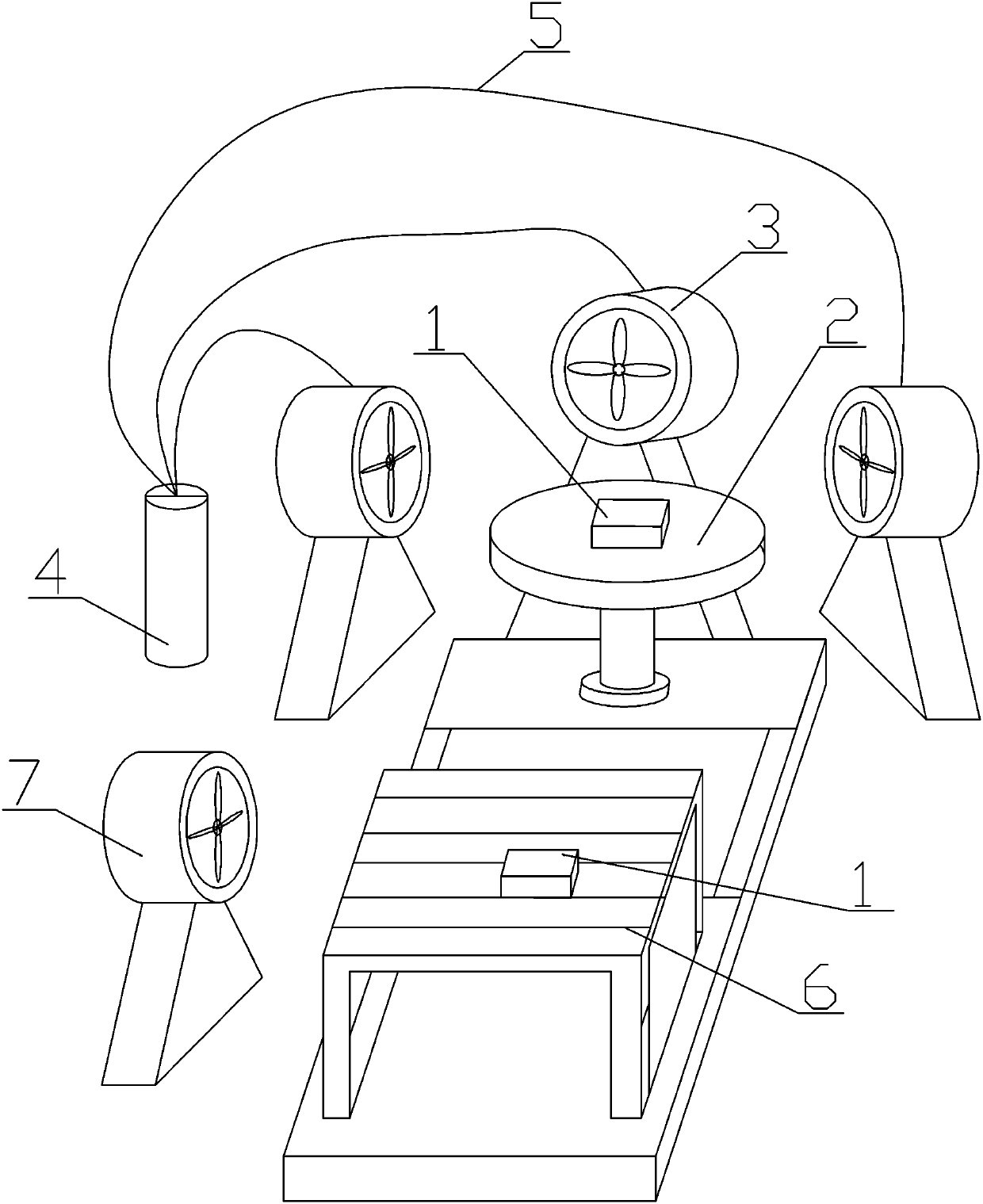 Rotary Spray Quenching Technology of High Chromium Wear-resistant Iron Castings