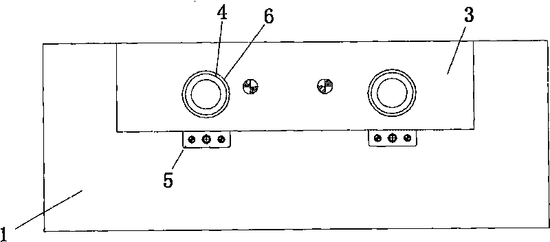 Quick-change type guide sleeve fixing structure